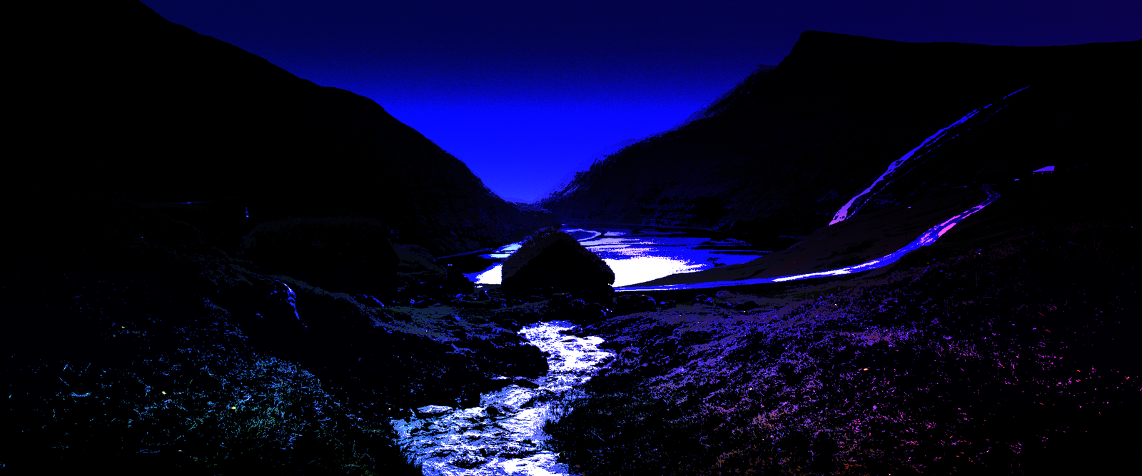 Banner image shw+owing a dark forest with shades of blue and purple in the background and the tagline for the second book 'Step into your Power' written in script across the middle